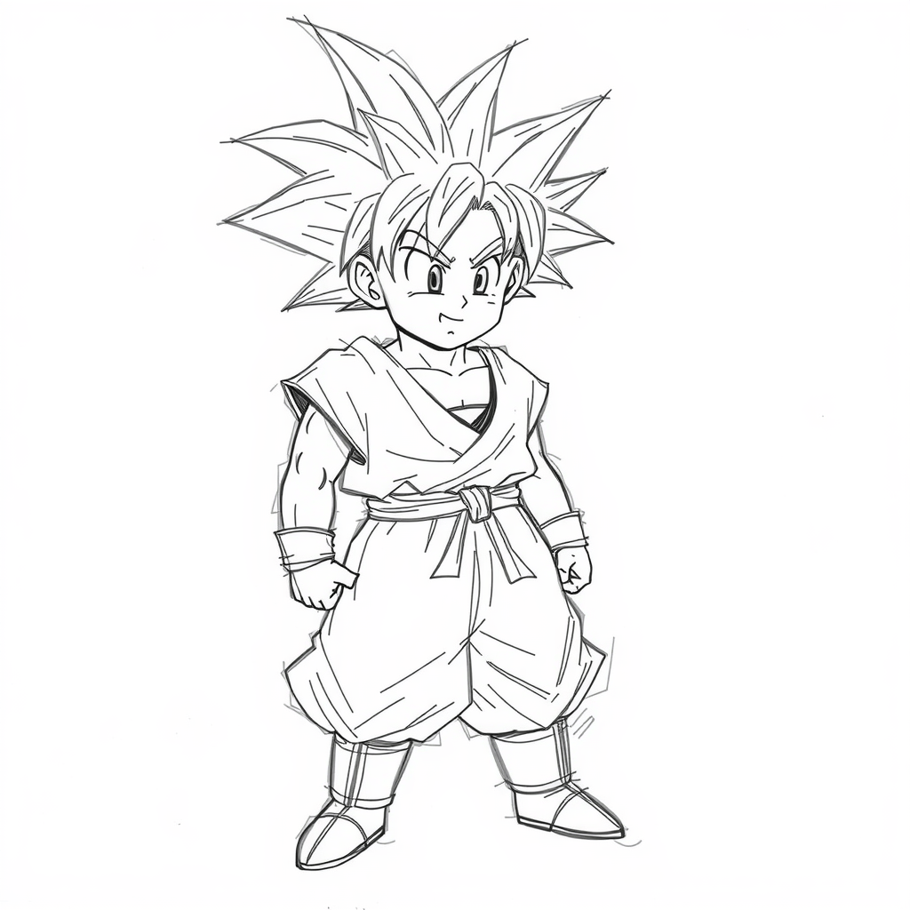 Classic Goku in Training