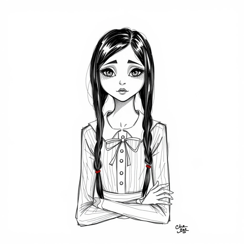 Classic Wednesday Addams