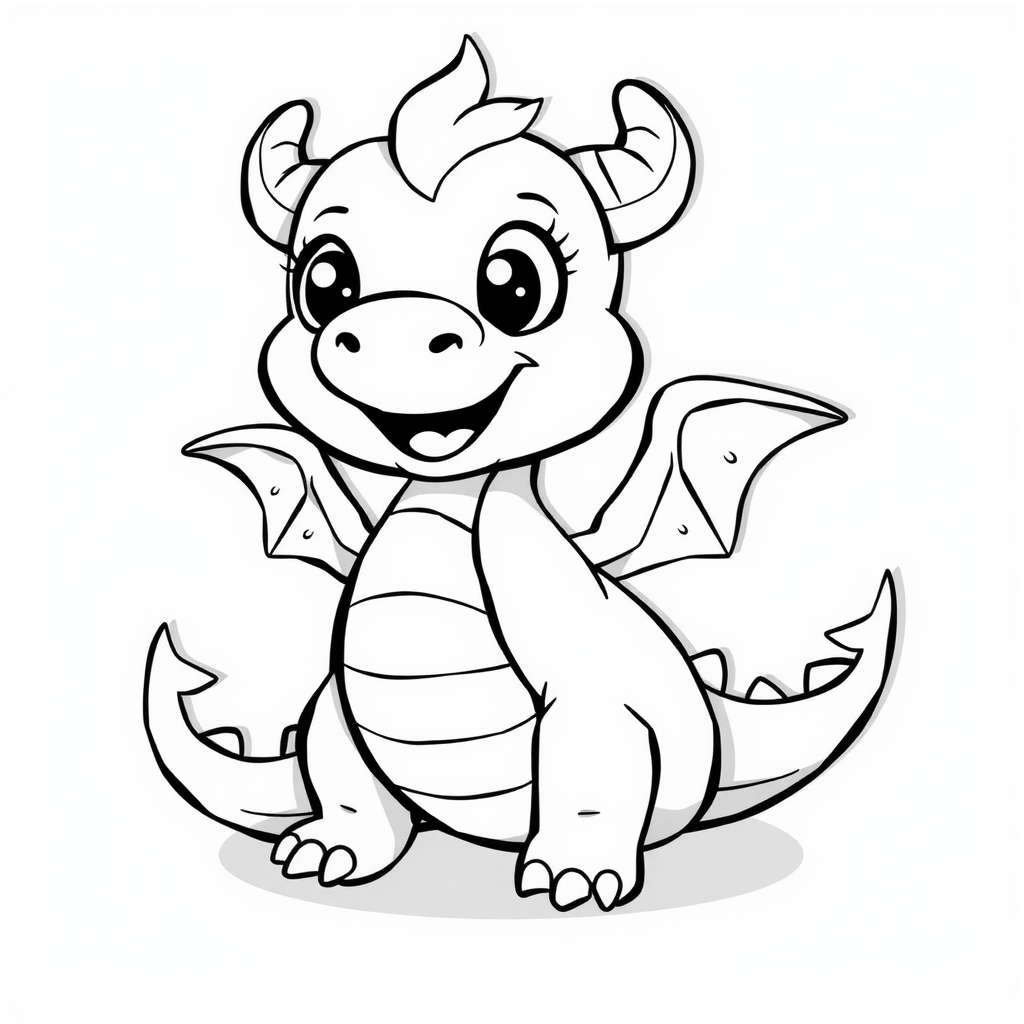 Cute Baby Dragon