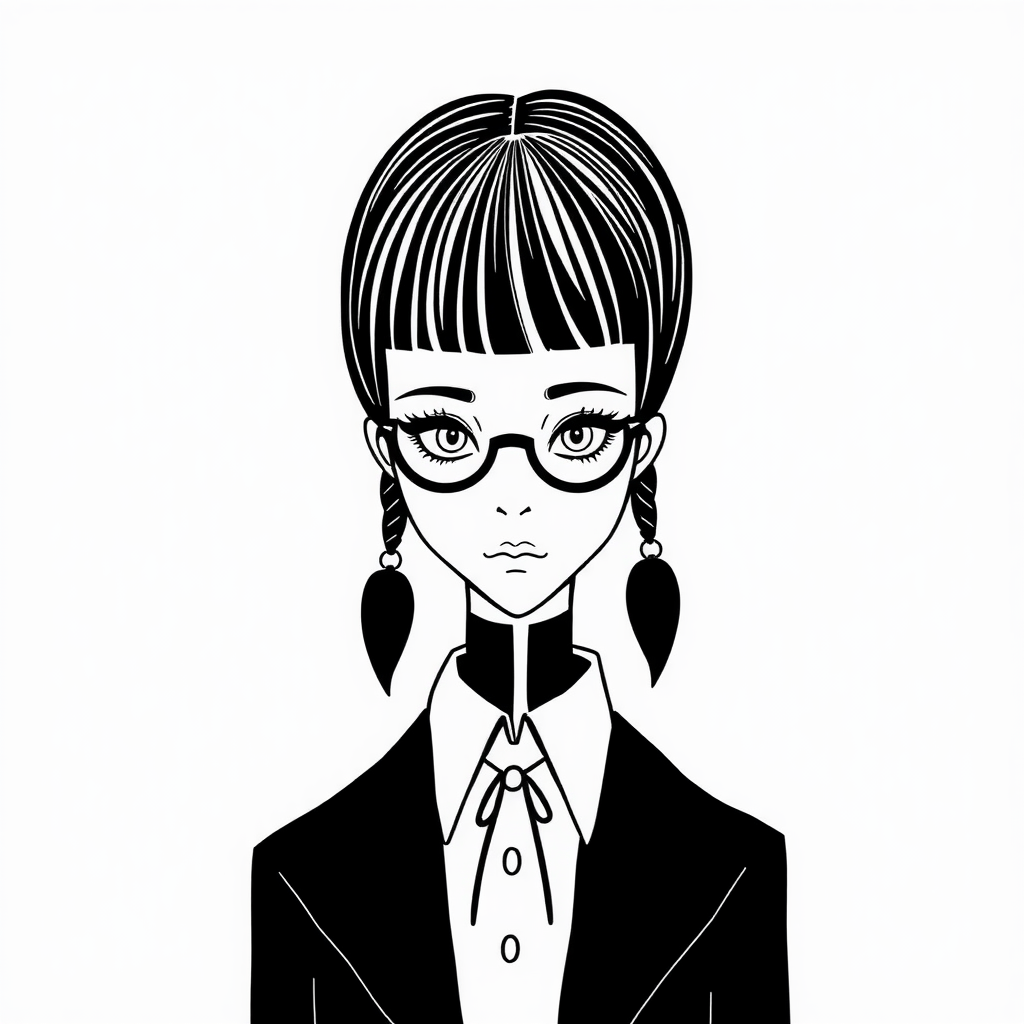 Modern Wednesday Addams 1