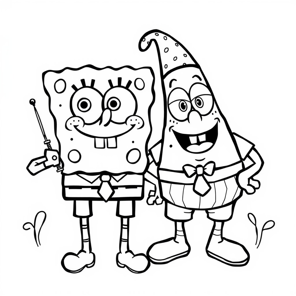 SpongeBob and Patrick Together