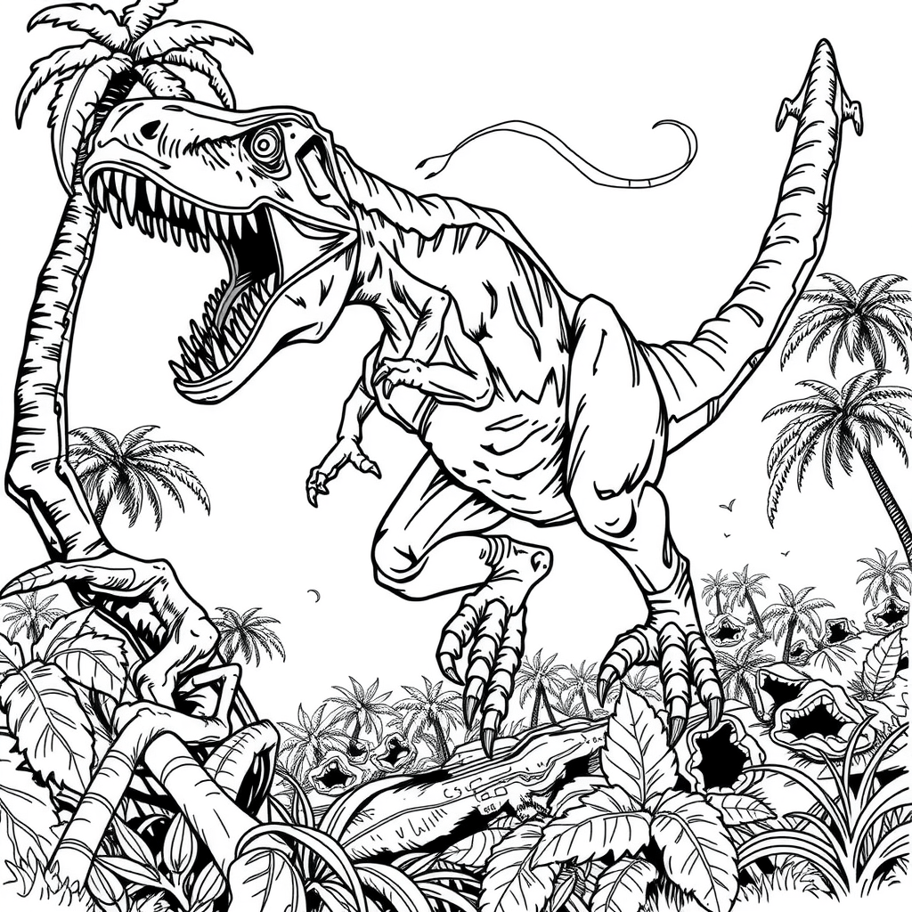 Velociraptor Hunting